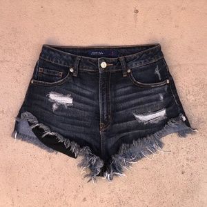 S - Just USA High Rise Denim Short
